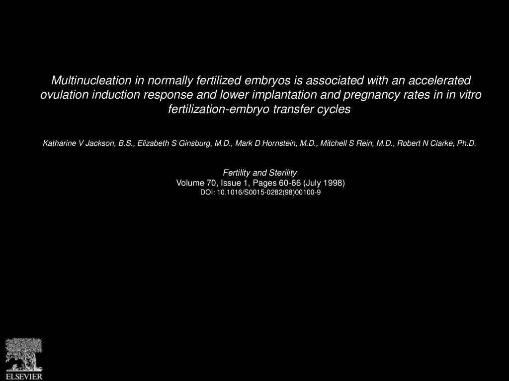 Multinucleation In Normally Fertilized Embryos Is Associated With An multinucleation-in-normally-fertilized-embryos-is-associated-with-an