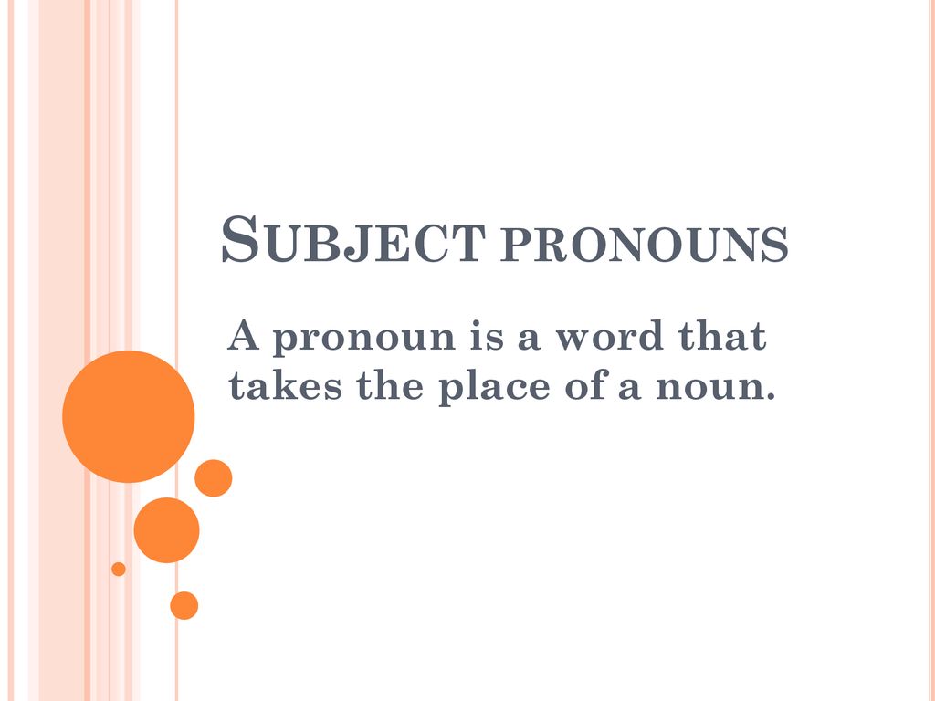 Subject pronoun chart This is so important for the foundation of ...