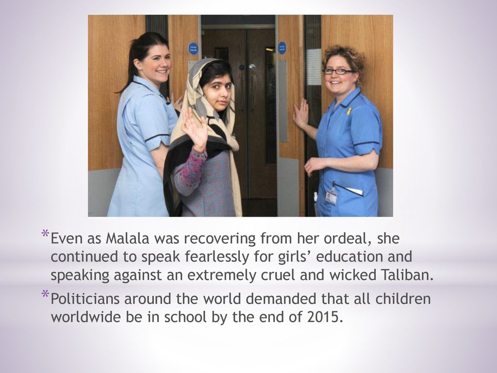 Malala Yousafzia A Brave Girl From Pakistan Ppt Download 5059