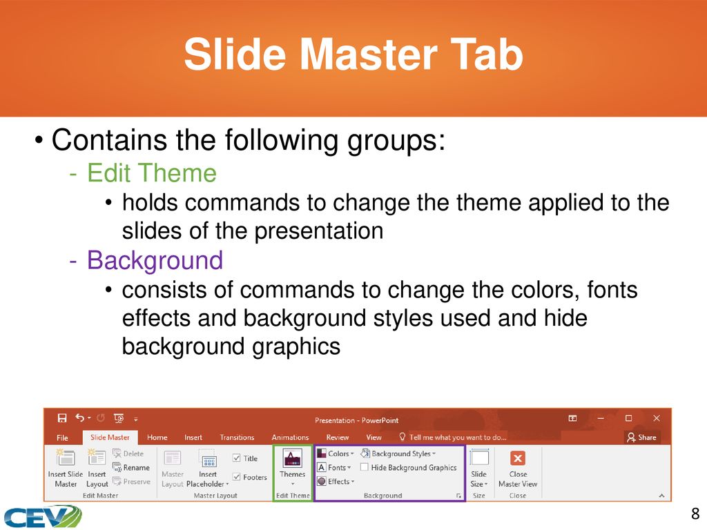Objectives To Define Slide Masters Ppt Download