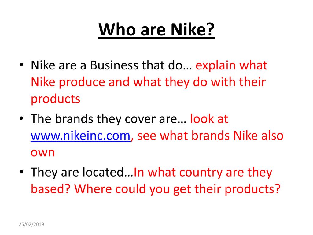 Nike and their Marketing Mix - ppt download
