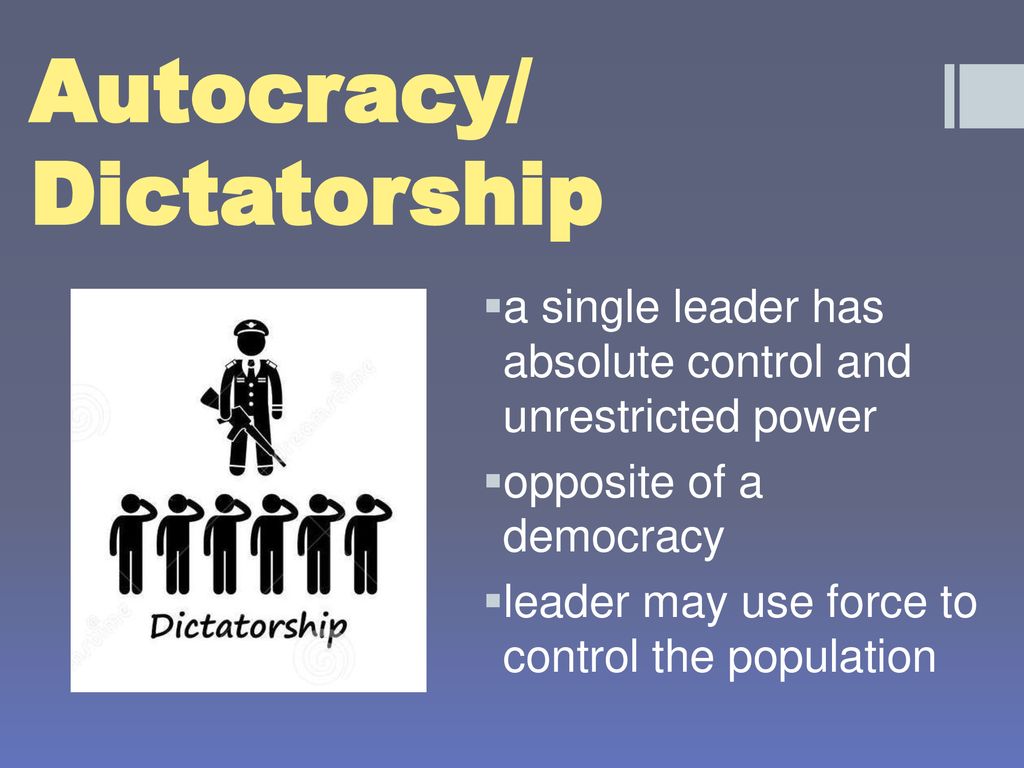 Forms Of Government. - Ppt Download