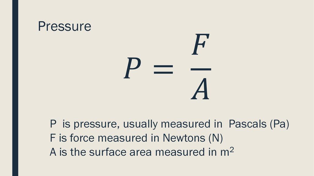 More on Fluids and pressure - ppt download