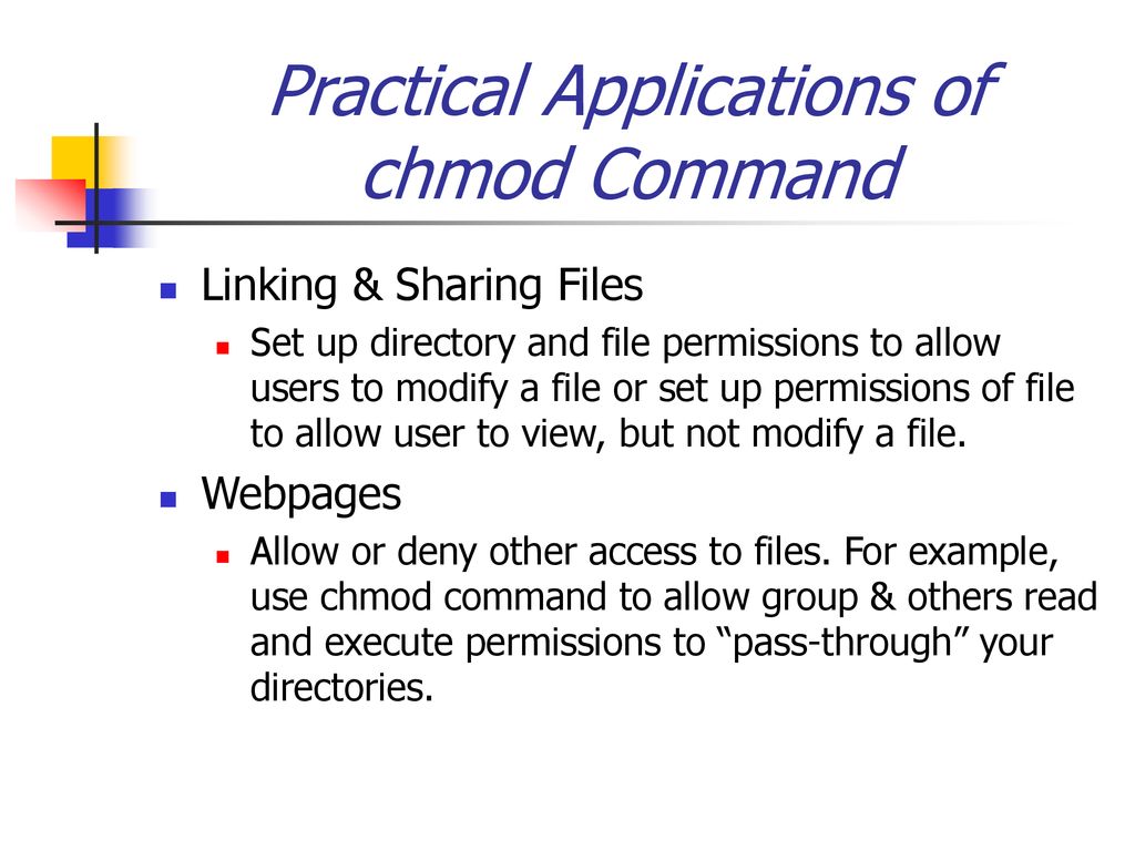 Agenda The Linux File System Chapter 4 In Text Ppt Download