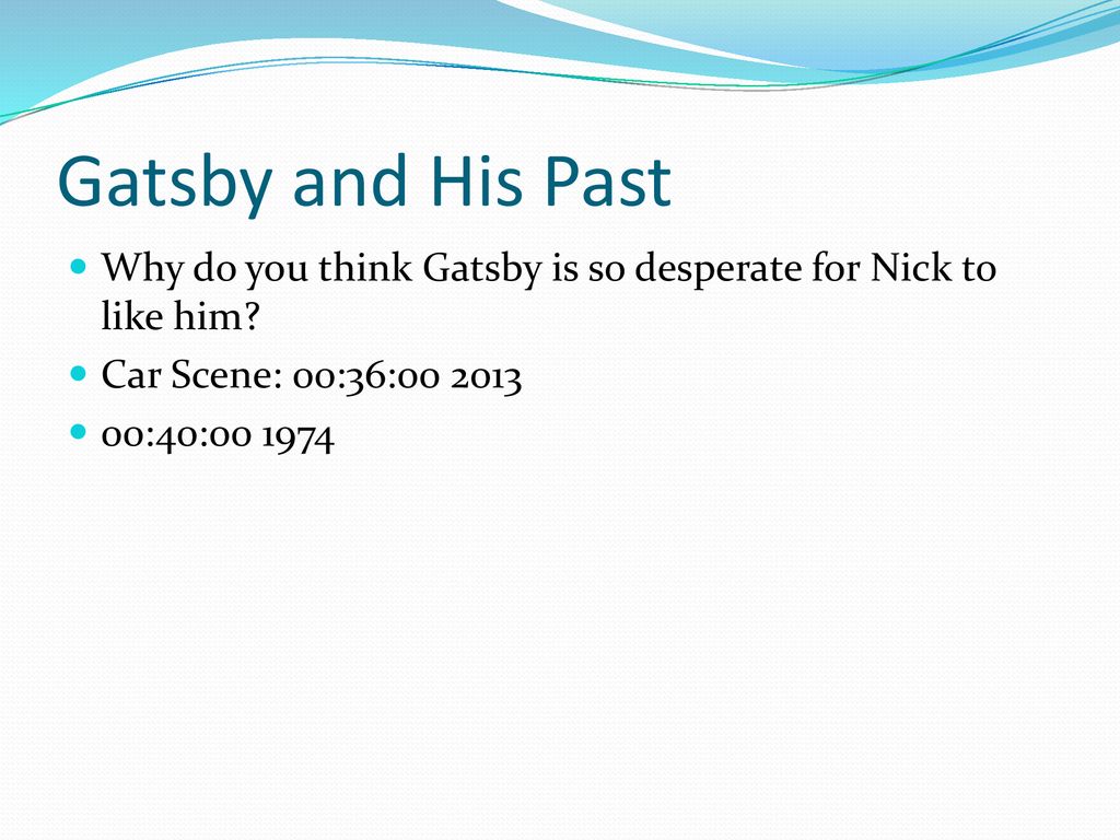 gatsby-believes-it-is-possible-to-repeat-the-past-ppt-download