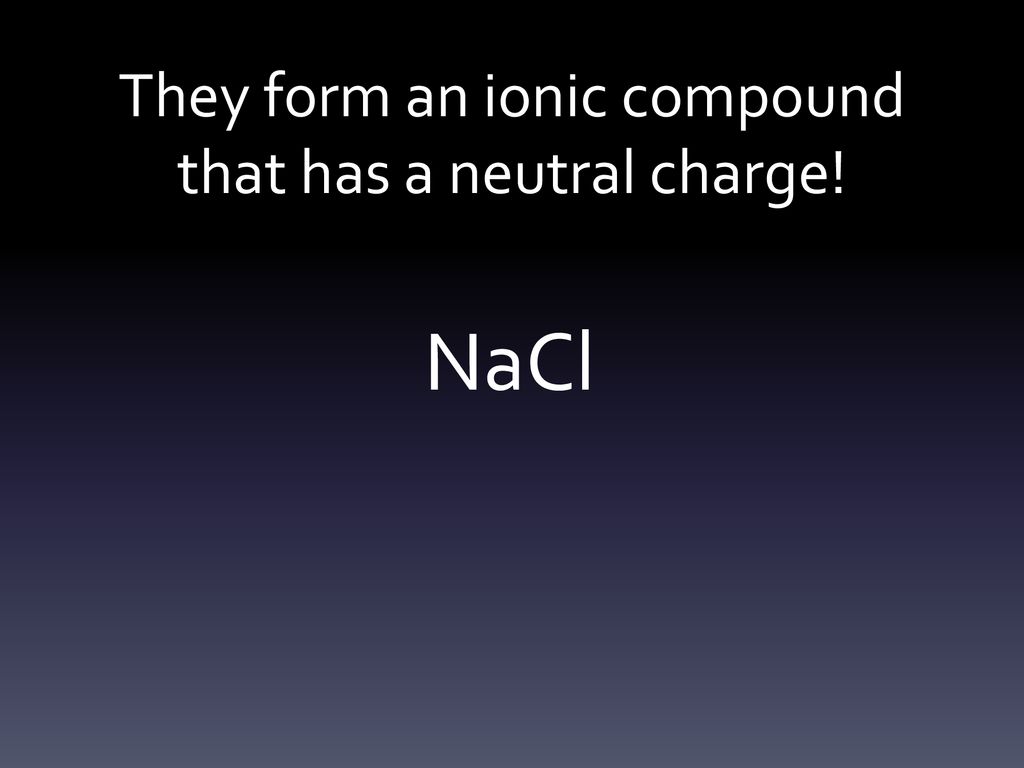 Ionic Compounds. ppt download