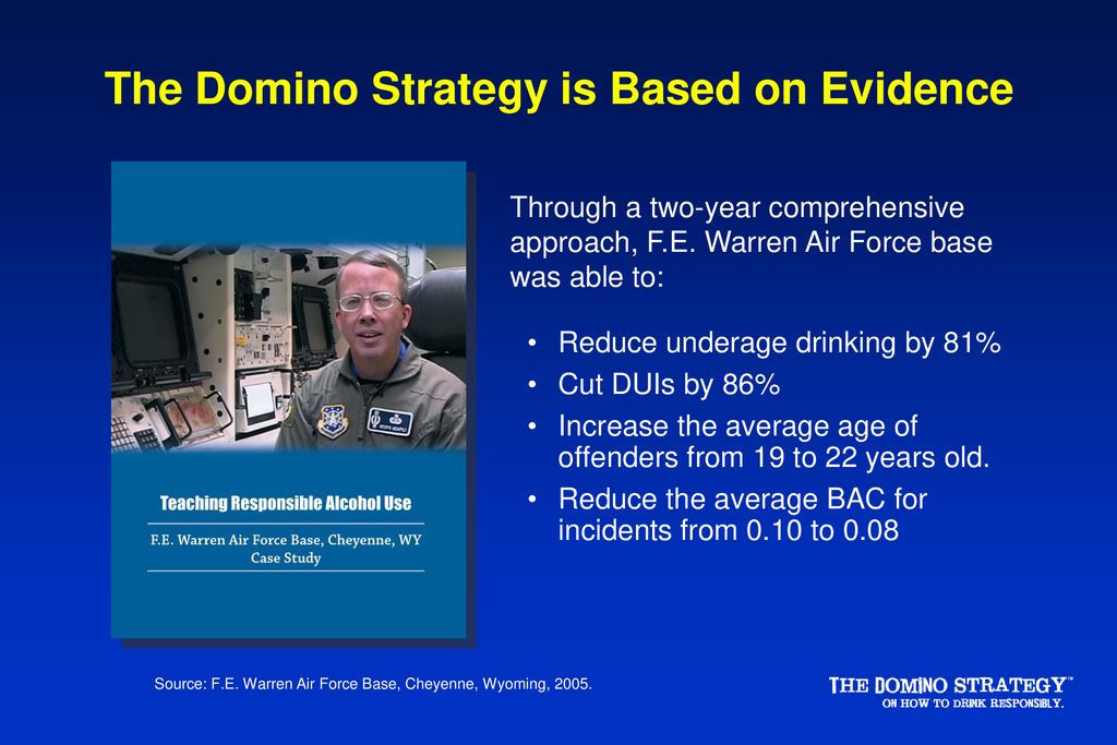 The Domino Strategy is Based on Evidence