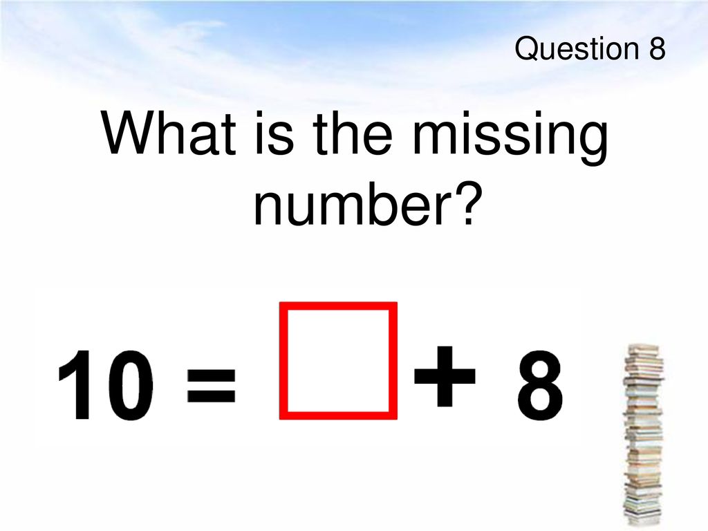 What is the missing number