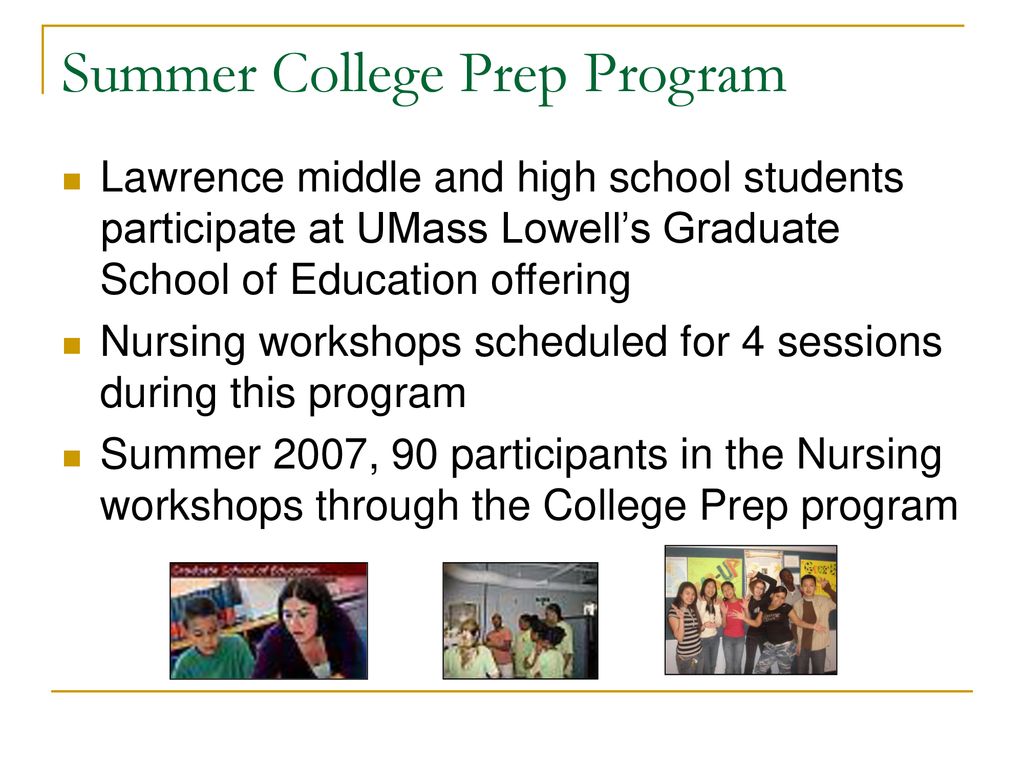 Summer College Prep Program