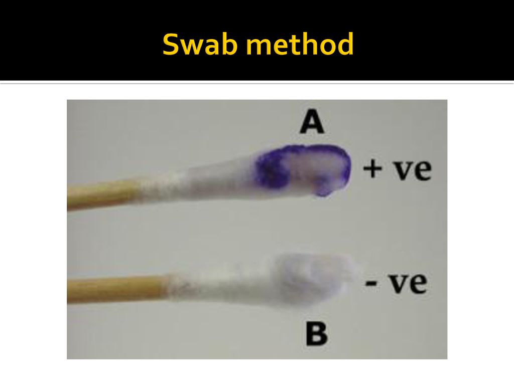 Swab method