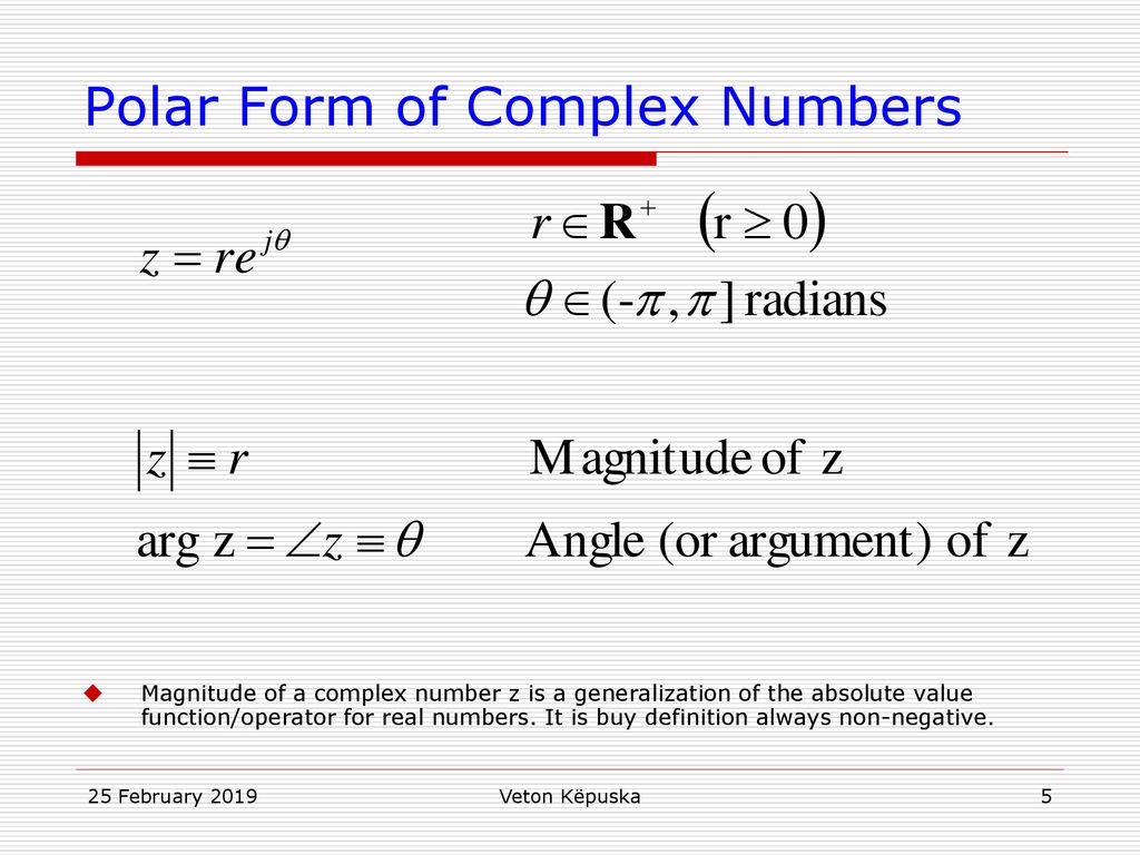Complex algebra review ppt download