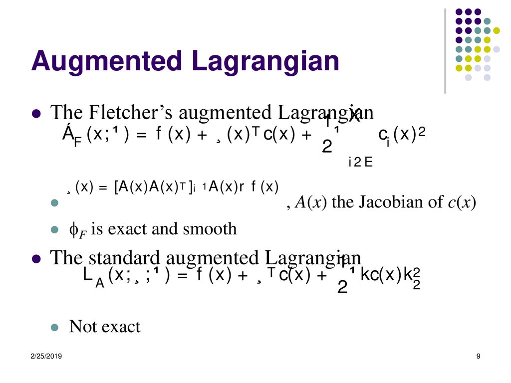 Cs5321 Numerical Optimization Ppt Download