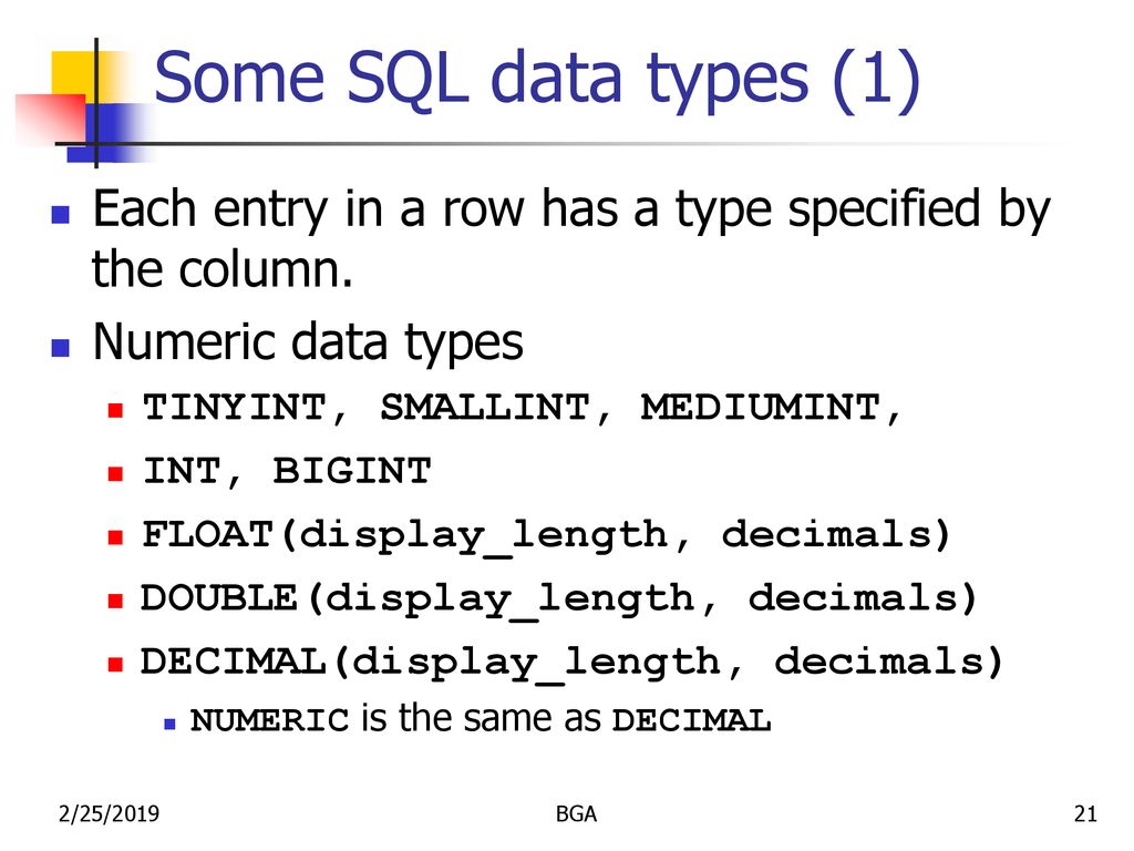 MySQL Database System Installation Overview SQL summary - ppt download