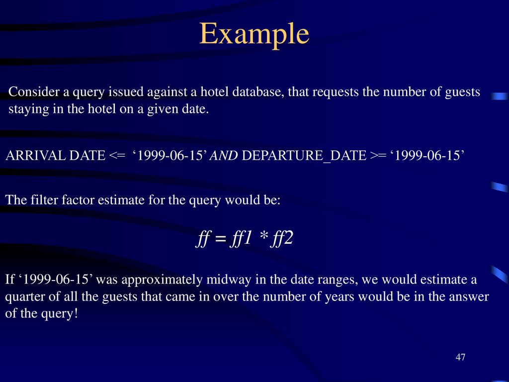 Semantic Query Optimization Ppt Download