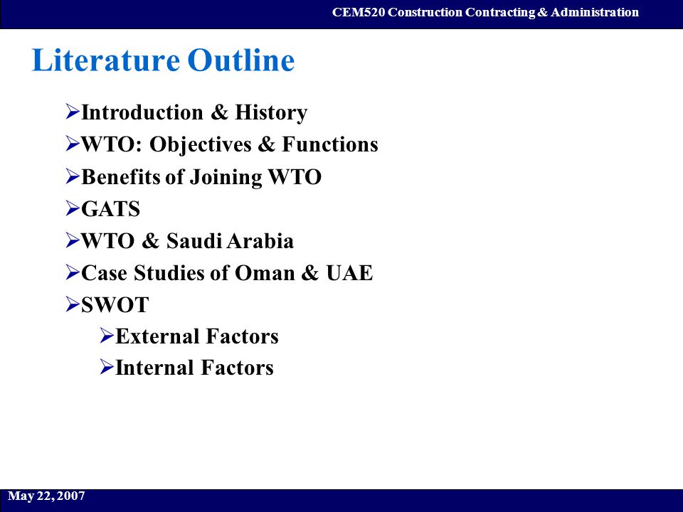 wto objectives and functions