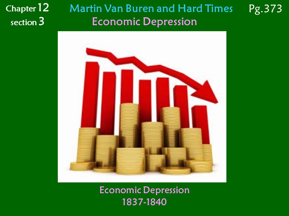 Image result for Martin Van Buren depression