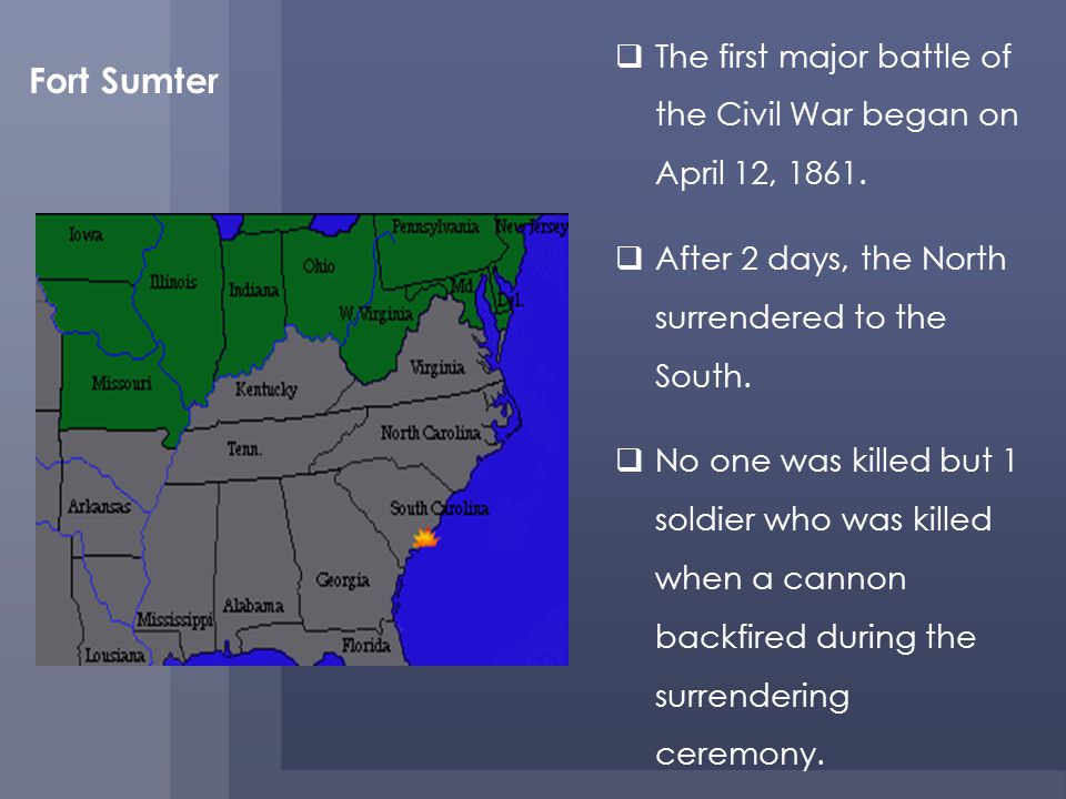 A Divided Nation The Civil War Ppt Download