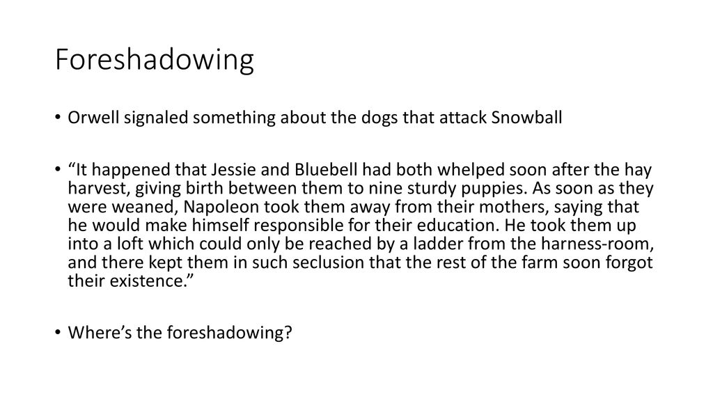 Animal Farm Structure and Sequence ppt download