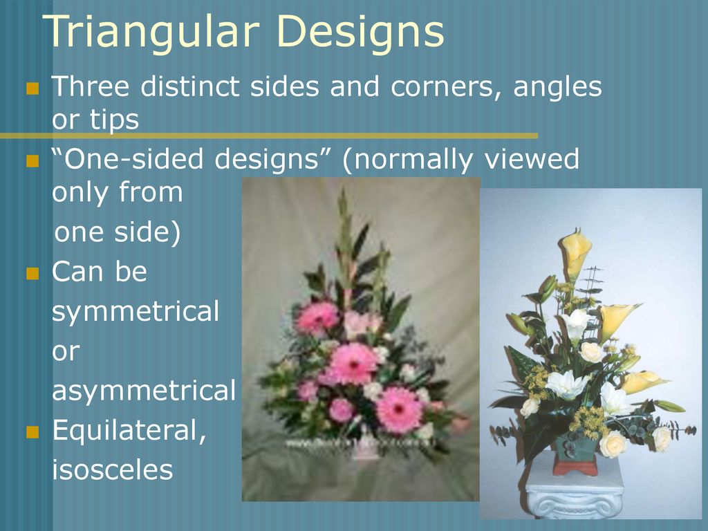 Basic Floral Arrangement Shapes Ppt Download Students who complete 120 hours and pass both a written and a design examination will receive the floral design institute basic floral design certificate. basic floral arrangement shapes ppt