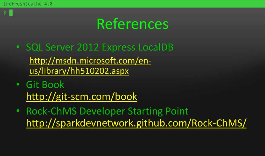 Setting up your dev environment ppt download