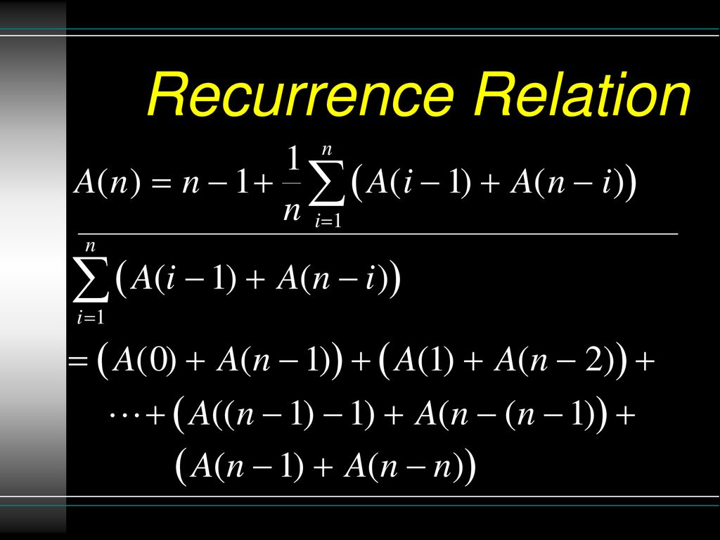 An analysis of quicksort ppt download