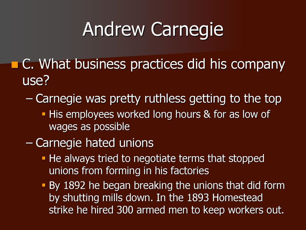 Big Business in the Gilded Age ppt download