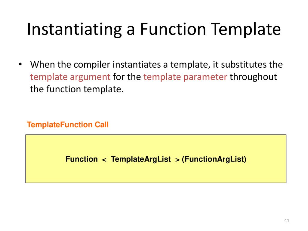 Characteristics of oopl templates standard template library ppt download
