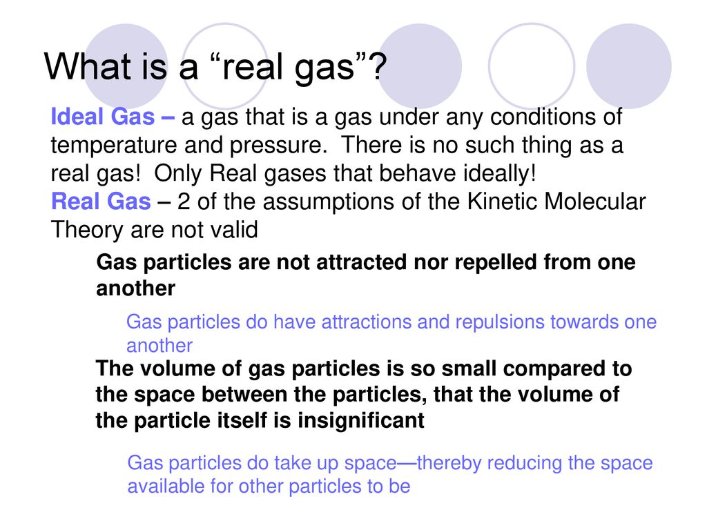 Kinetic Molecular Theory And Gas Behavior - Ppt Download