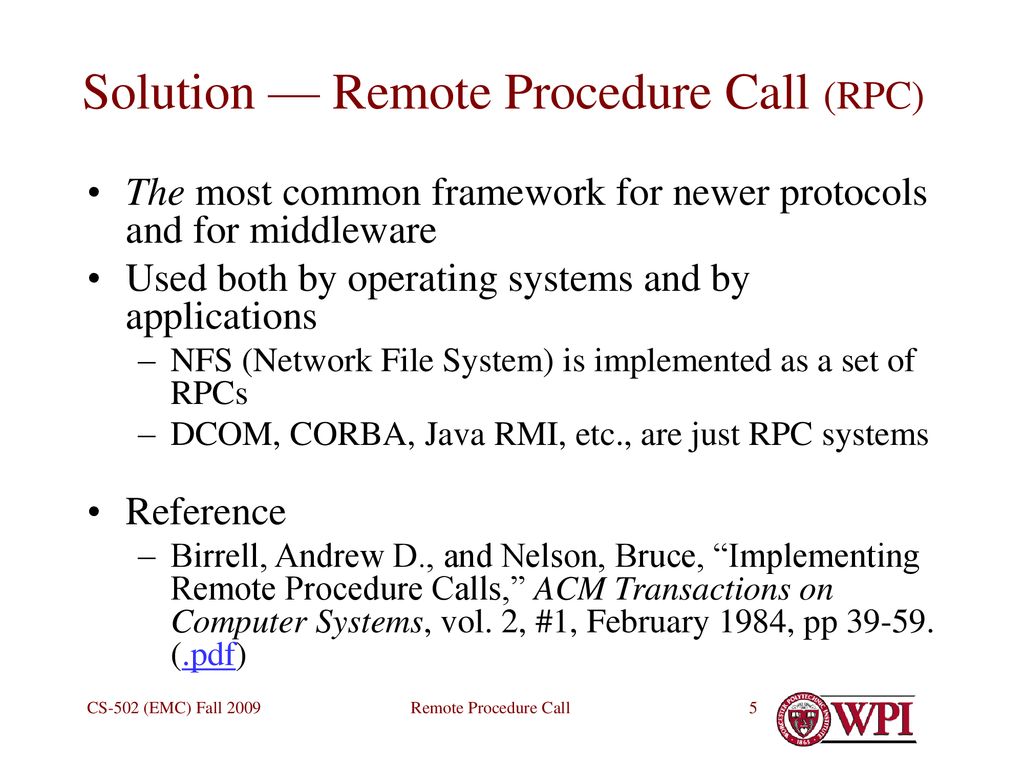 Cs 502 operating systems fall 2009 emc ppt download