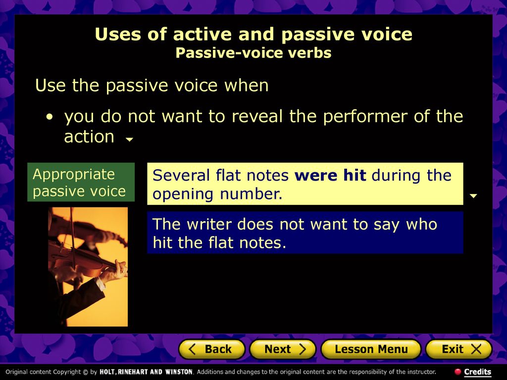 Using Active And Passive Voice - Ppt Download