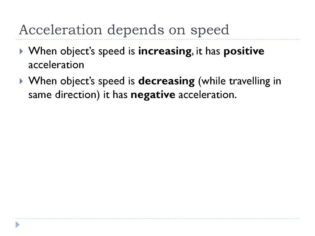 Acceleration a non uniform motion ppt download