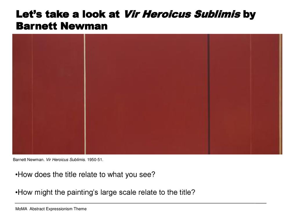 Abstract Expressionism Ppt Download