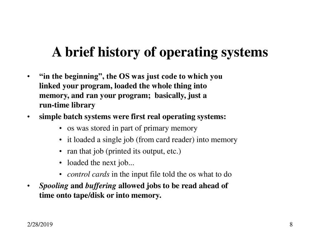 Operating systems cs451 spring ppt download