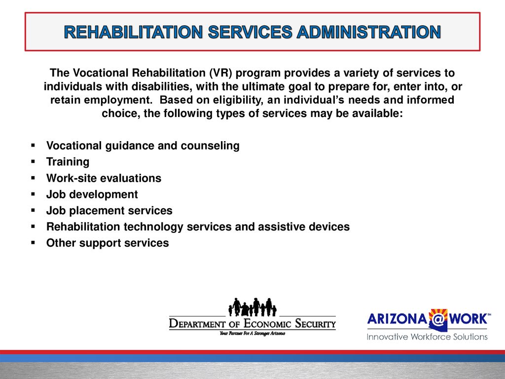 Rehabilitation Services Administration