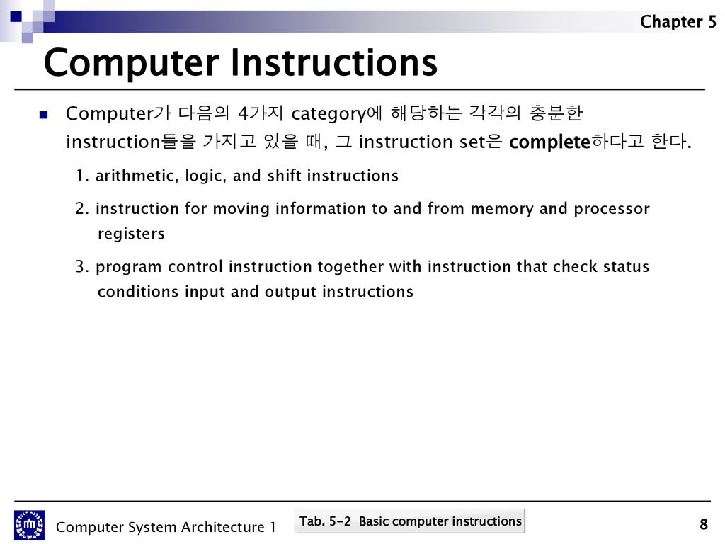 Chapter 5 Basic Computer Organization and Design - ppt download