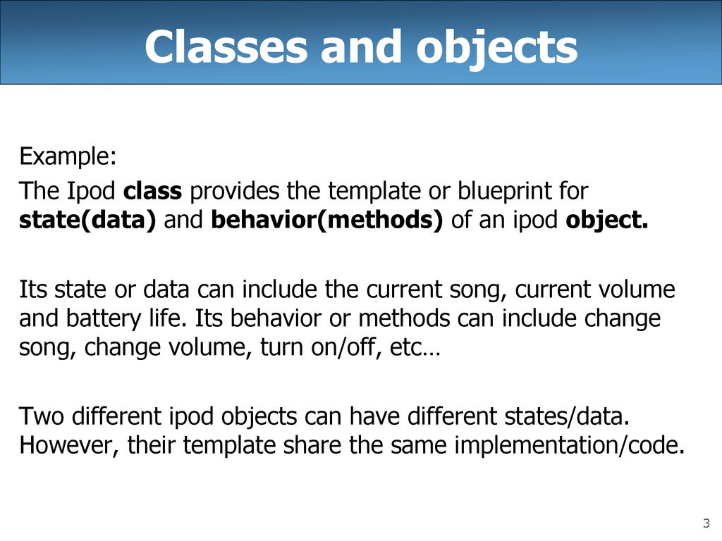 Lecture 11: Intro to Classes - ppt download