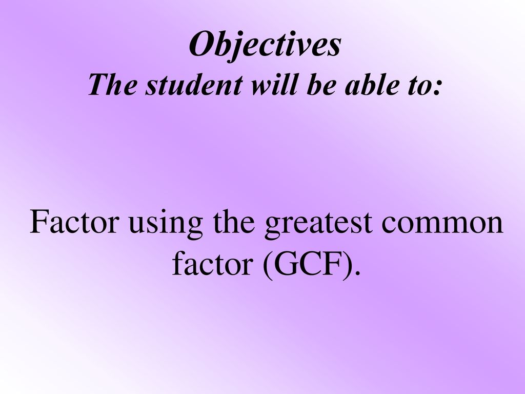 Objectives The Student Will Be Able To Ppt Download objectives-the-student-will-be-able-to-ppt-download