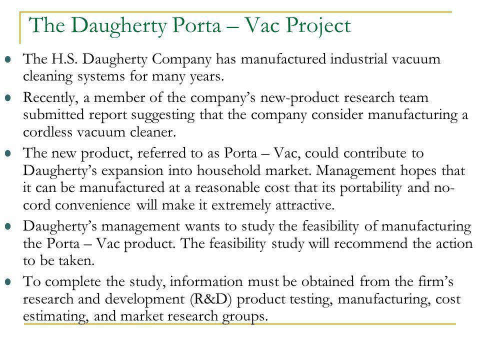 The Daugherty Porta – Vac Project