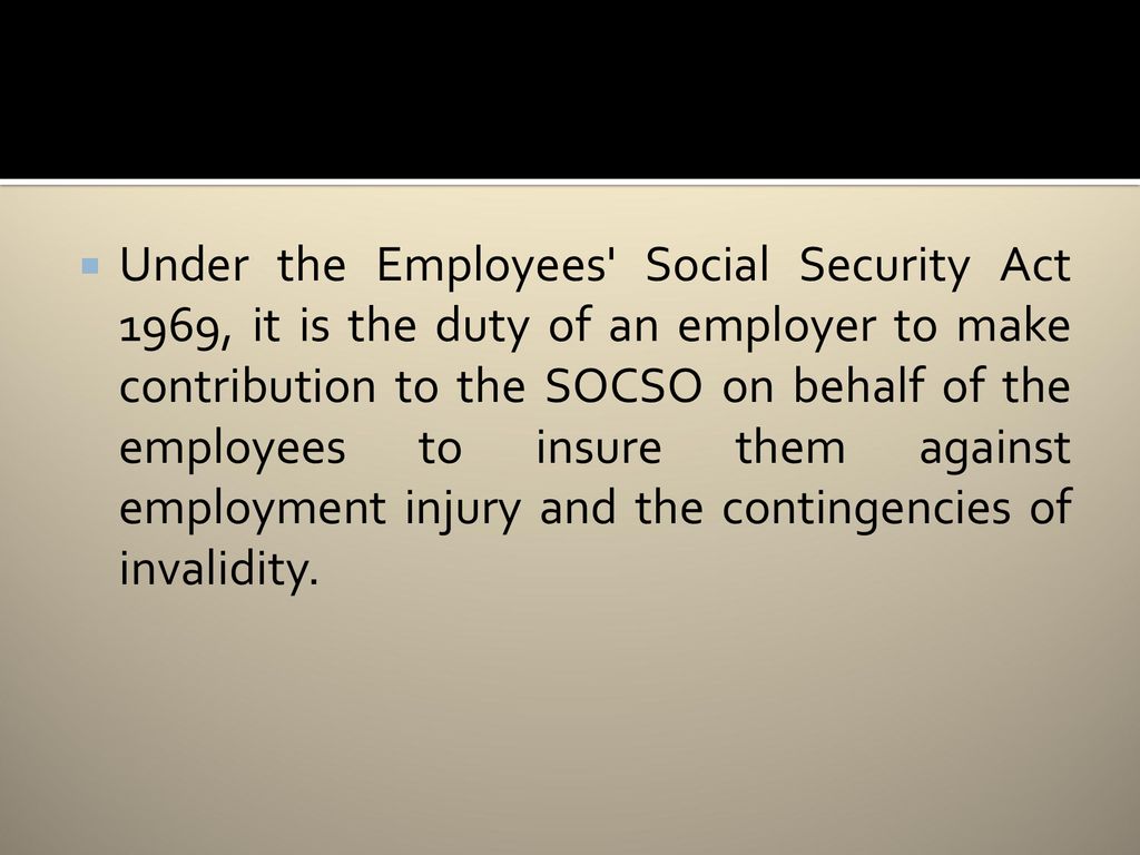 Social Security System Ppt Download