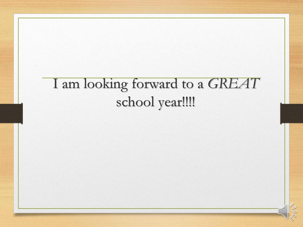 Welcome to the school year ppt download