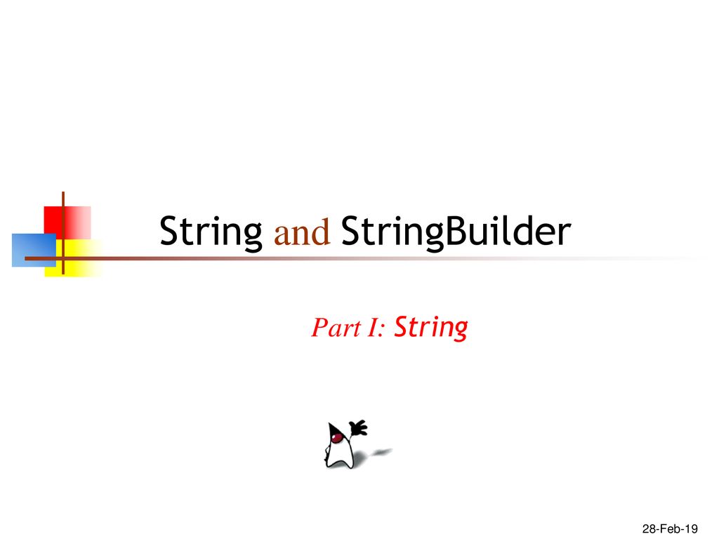String and stringbuilder ppt download