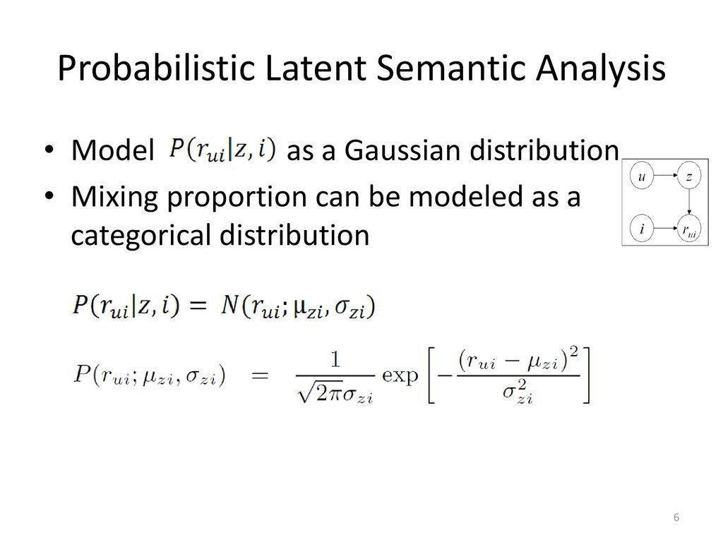 Probabilistic latent preference analysis ppt download