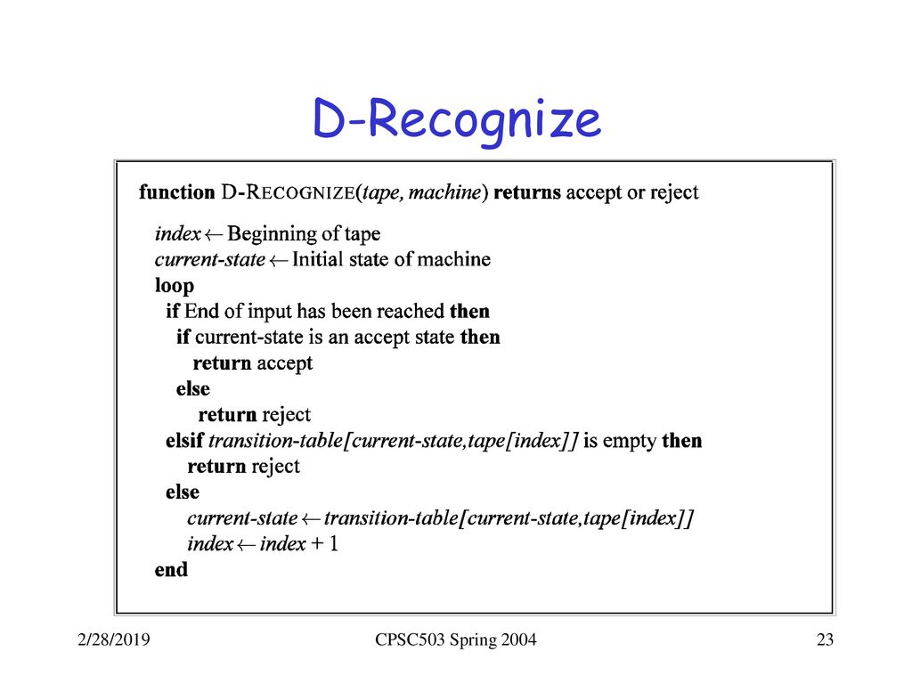 CPSC 503 Computational Linguistics - ppt download