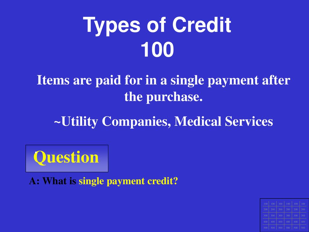 Personal Finance JEOPARDY Credit Review Ppt Download personal-finance-jeopardy-credit-review-ppt-download