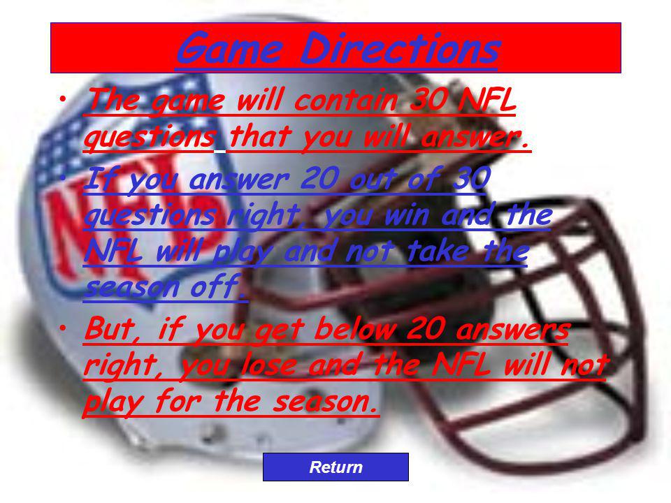 Football Frenzy Trivia Ppt Video Online Download