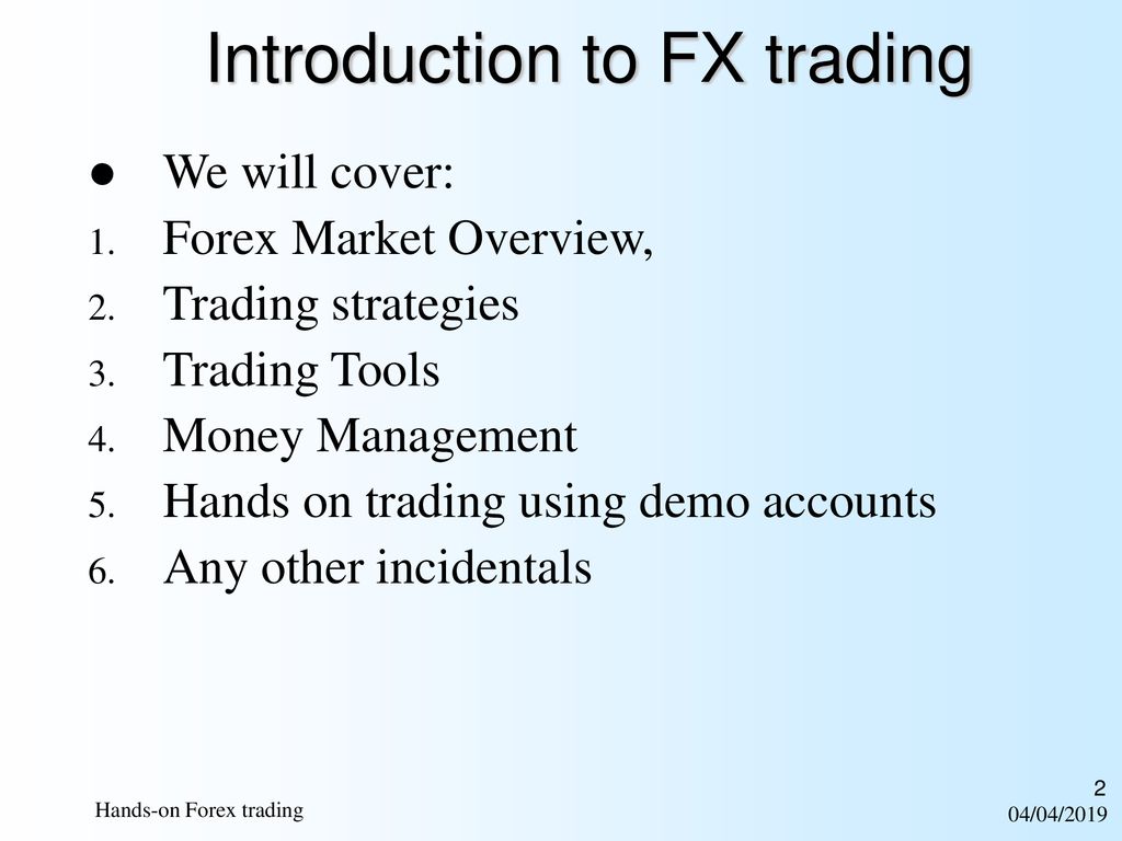 Introduction to the forex market marugame udon halalkah forex