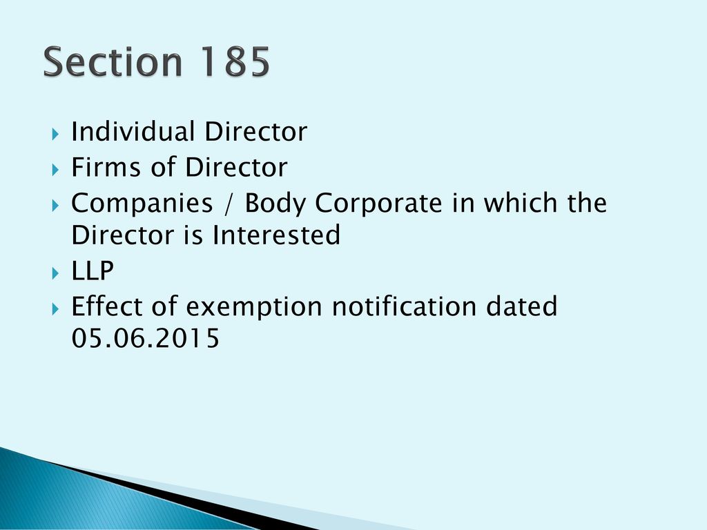 Recent Developments In Companies Act, Ppt Download