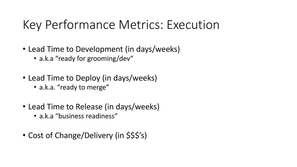 Software Product Management Metrics - Ppt Download