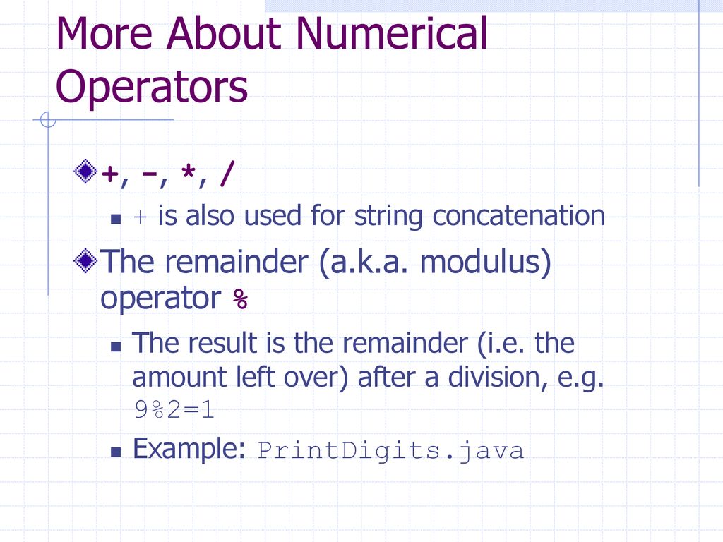 CS2011 Introduction to Programming I Elementary Programming - ppt download