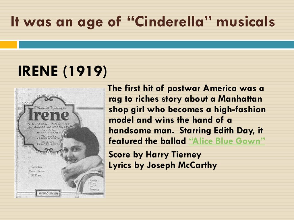 Irene (musical) - Wikipedia
